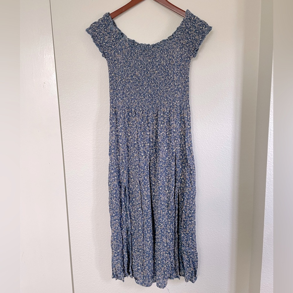 Smocked Kimchi Blue dress